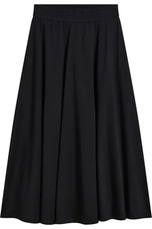 AGNÈS B. A-line midi skirt