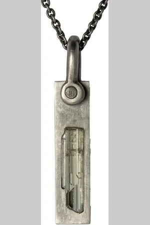 PARTS OF FOUR Plate sterling necklace