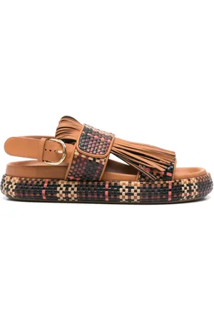 ULLA JOHNSON Alba leather sandals