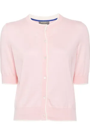 N.PEAL Short-sleeve cardigan