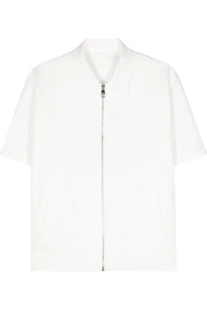 Neil Barrett Bomber Harrington zip-up shirt