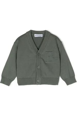 Emporio Armani V-neck cropped cardigan