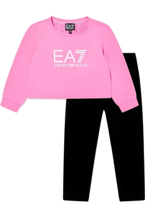 Emporio Armani Logo-print sweatshirt and trousers