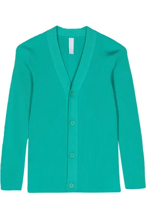 CFCL Fully ribbed V-neck cardigan