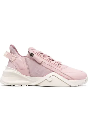 Fendi Flow leather sneakers