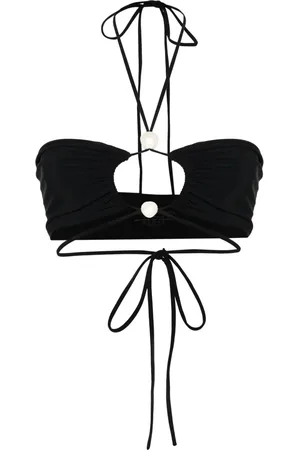 MAGDA BUTRYM Beaded cut-out bikini bottoms