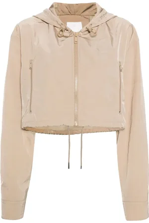 Givenchy Hooded cropped jacket