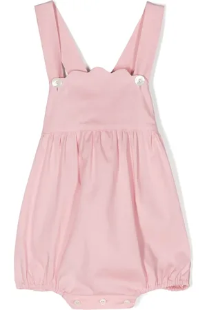 Mariella Ferrari Scalloped cotton romper
