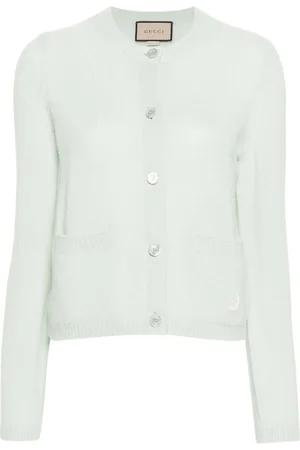 Gucci Interlocking G-patch cashmere cardigan