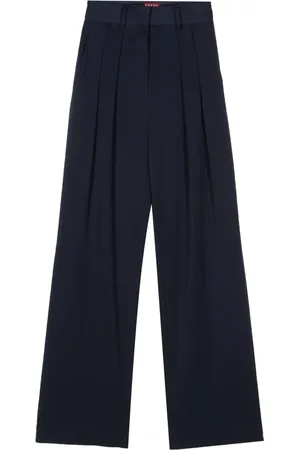 Staud Wide-leg pleated trousers