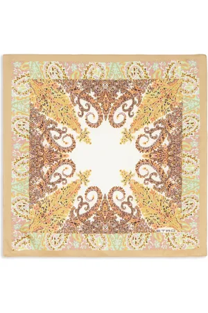 Etro Abstract-print silk pocket square