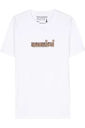 Maharishi Tiger Fur Calligraphy cotton T-shirt
