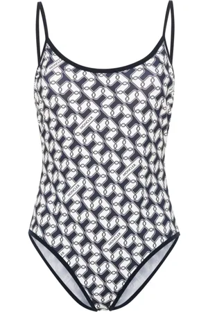 Moncler Chain-link print swimsuit