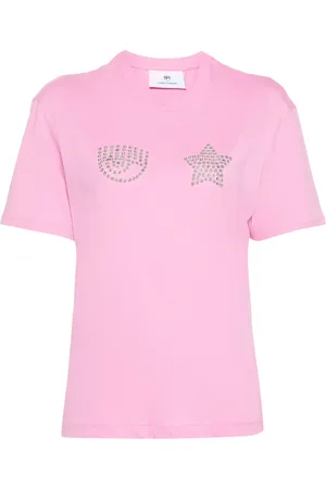 Chiara Ferragni Stud-embellished T-shirt