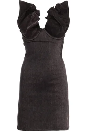 Y / PROJECT Denim mini dress