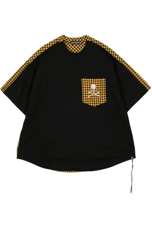 MASTERMIND Panelled colour-block T-shirt