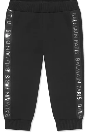 Balmain Logo-strap track pants