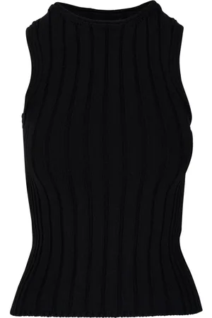 Khaite The Manu ribbed-knit tank top