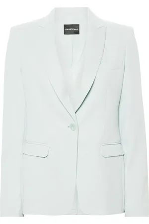 Emporio Armani Patterned-jacquard blazer