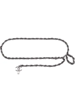 CHANEL 2008 CC charm chain-link belt