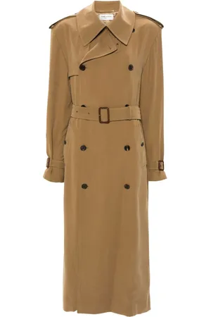 Saint Laurent Double-breasted trench coat