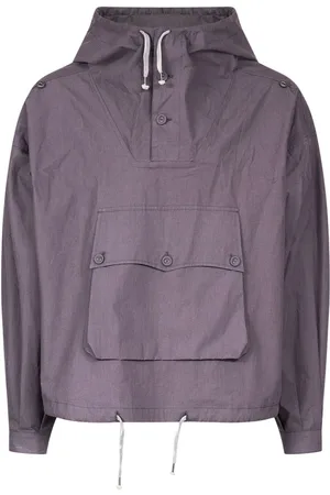 Maison Margiela Coated cotton hoodie