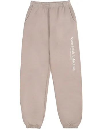 Sporty & Rich Athletic Club cotton track pants