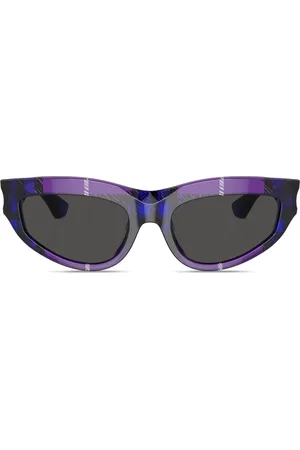 Burberry Checkered cat-eye sunglasses