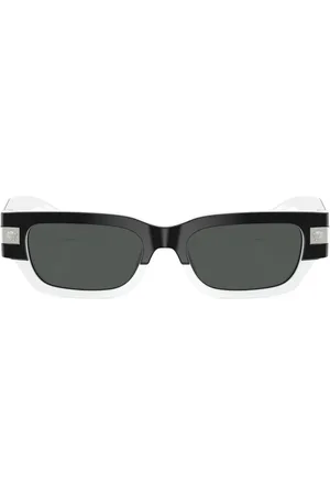 VERSACE Classic rectangle-frame sunglasses