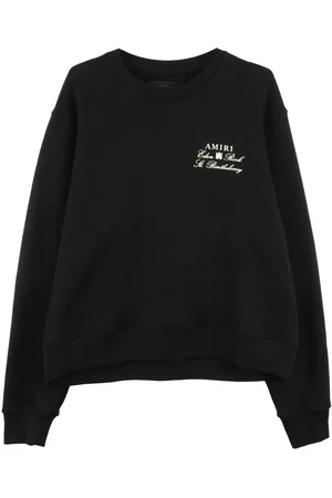 AMIRI Logo-print cotton sweatshirt
