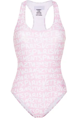 Vetements Logo-print swimsuit