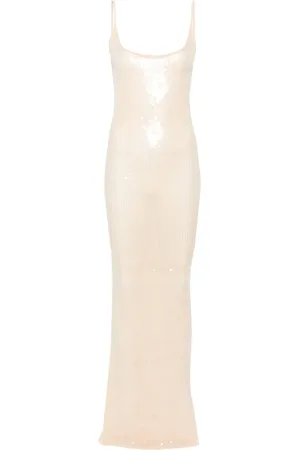 Rick Owens Sequinned slip dress