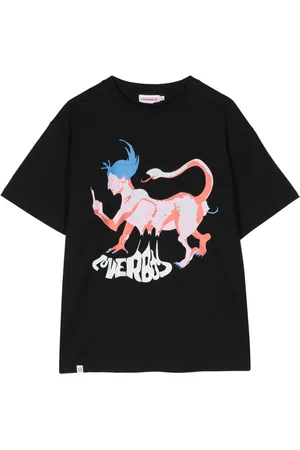 Charles Jeffrey Loverboy Graphic-print organic cotton T-shirt