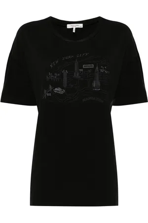 RAG&BONE Graphic-print cotton t-shirt