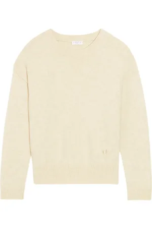 Claudie Pierlot Logo-embroidered cashmere sweater