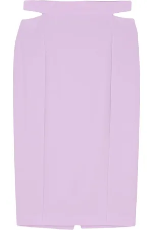 Patrizia Pepe Cut-out midi skirt