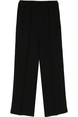 Aspesi Straight-leg crepe trousers