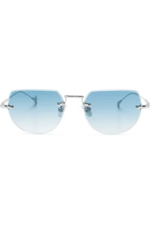Eyepetizer Drive oval-frame sunglasses