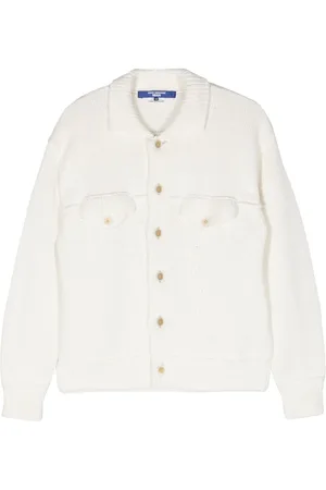 JUNYA WATANABE Button-up ribbed-knit cardigan