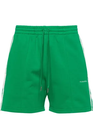 P.A.R.O.S.H. Striped jersey shorts