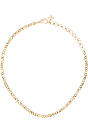 Shay 18kt yellow Baby Link pav?? diamond choker