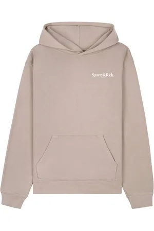 Sporty & Rich Health Is Wealth cotton hoodie