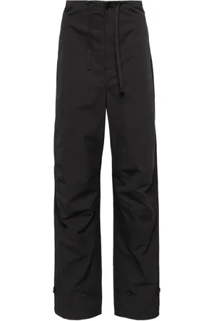 LEMAIRE High-waist cotton trousers