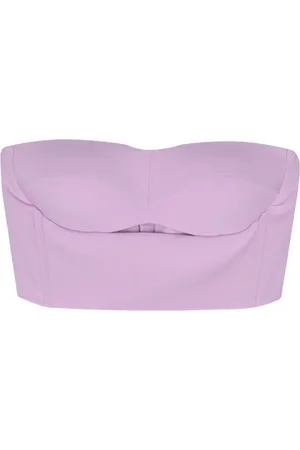 Patrizia Pepe Boned crop top