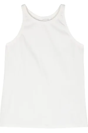 Sportmax Edicola cotton tank top