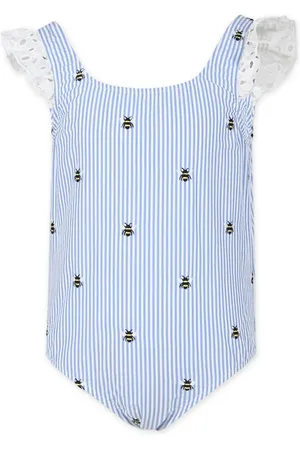 MC2 SAINT BARTH Tilda stripe-print swimsuit