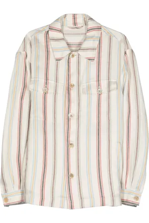 Etro Striped herringbone shirt