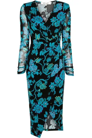 Diane von Furstenberg Nevine floral-print midi dress
