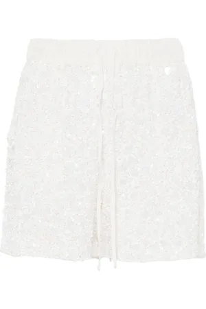 P.A.R.O.S.H. Galassia sequin-embellished shorts