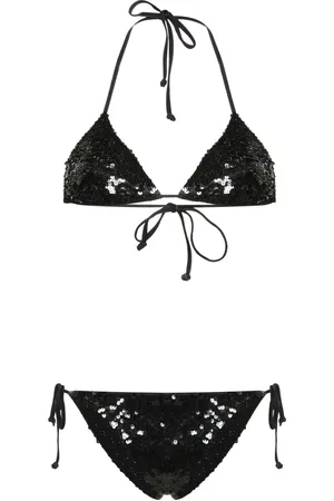 P.A.R.O.S.H. Sequinned bikini set